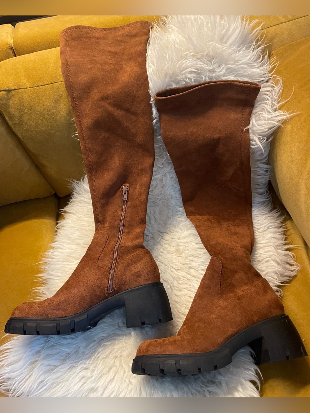 Steven by Steve Madden Haisley Over The Knee Suede Boots 8.5